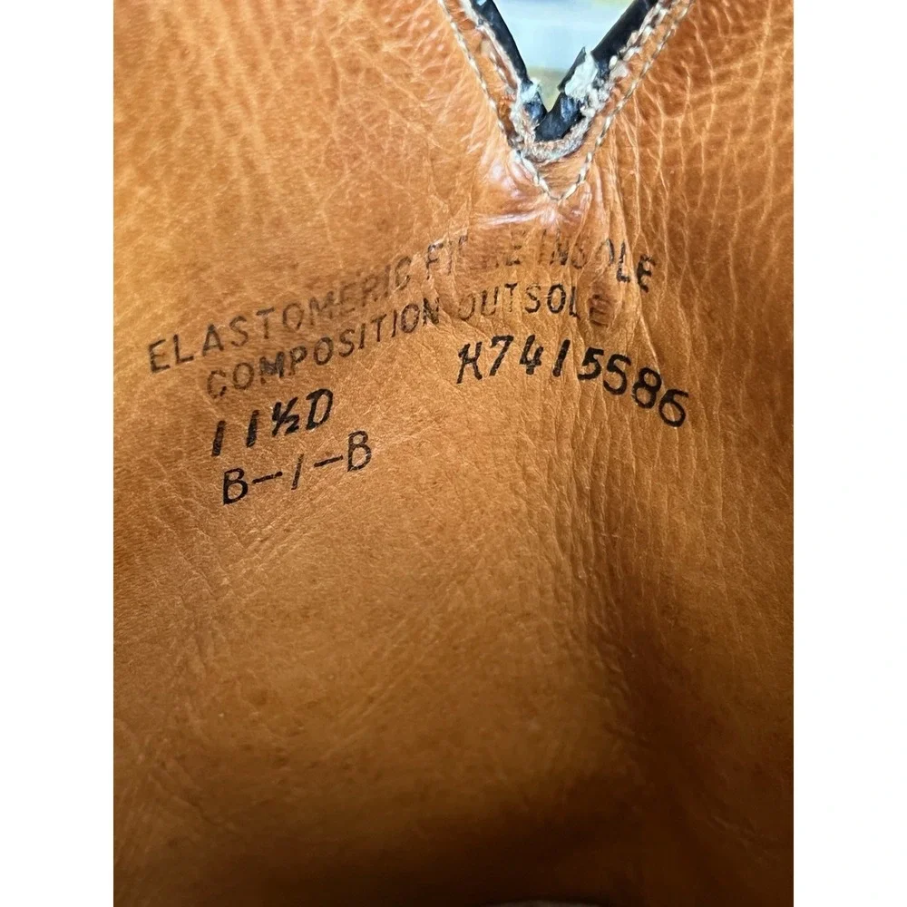 Brooks leather cowboy